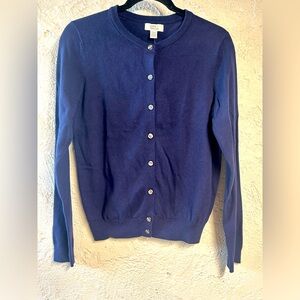 Navy blue cardigan, brand new never worn, with tags
